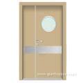 puertas de oficina puerta de entrada de madera laminada de diseño